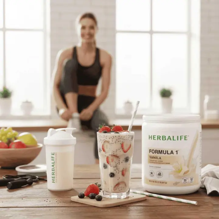 Mezcla de Batido Nutricional Herbalife Fórmula 1 - Vainilla