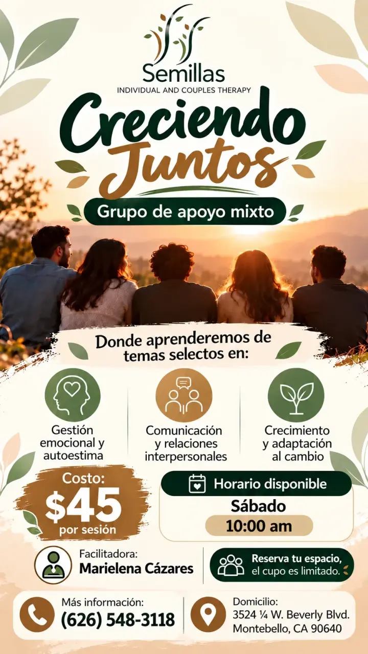Crece, conecta y transforma tu Vida!