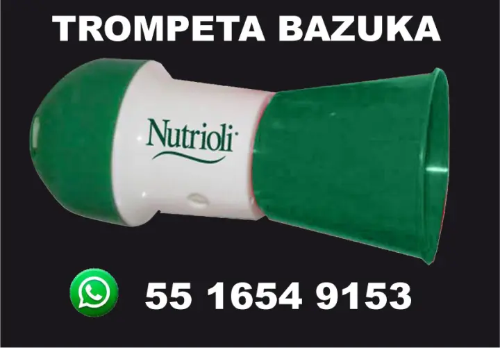 TROMPETAS PUBLICITARIAS DE PLASTICO