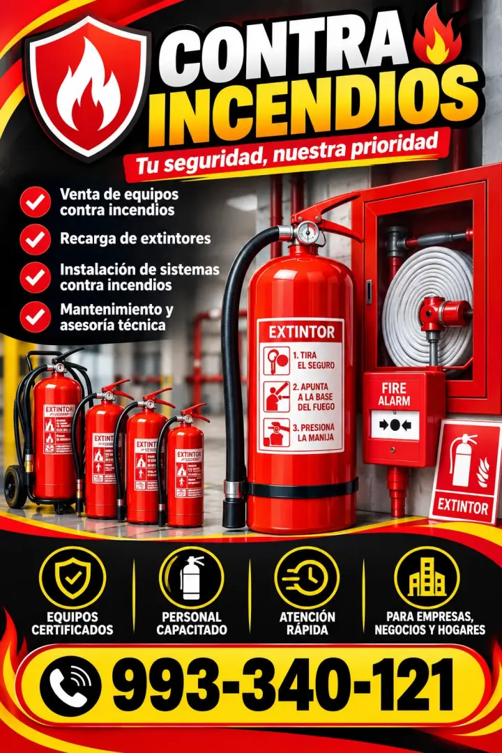 sistema contra incendios