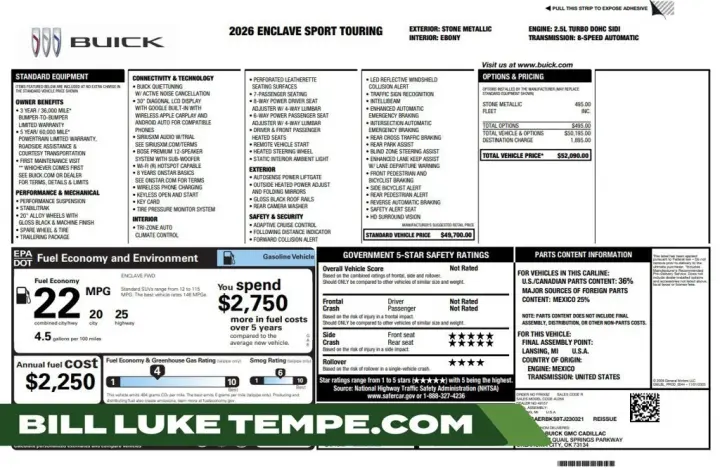 2026 Buick Enclave