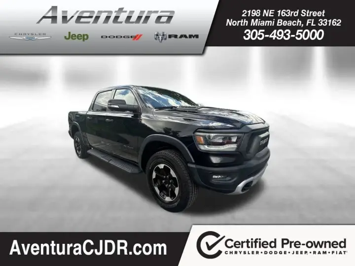 Ram 1500 2022 4x4 Rebel 4dr Cabina de Tripulacion 5.6 ft. SB Camioneta
