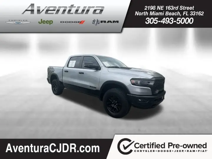 Ram 1500 2025 4x4 Rebel 4p Cab Camioneta de 5.6 ft. SB
