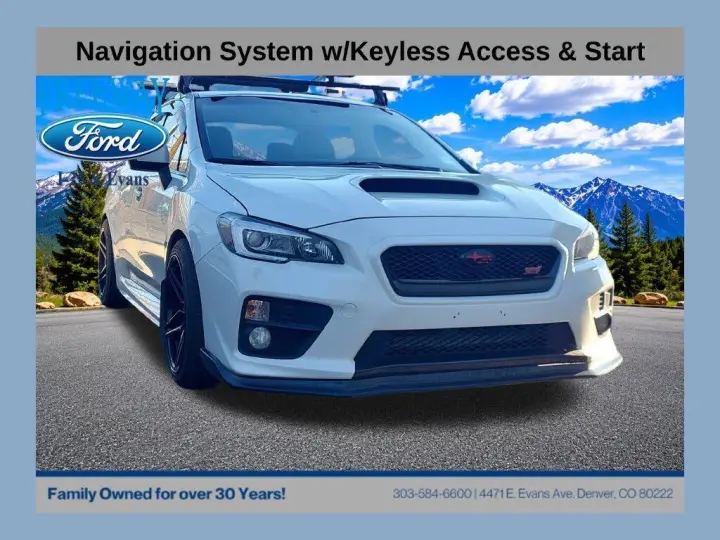 Subaru WRX 2015 AWD STI Limited 4dr Sedán