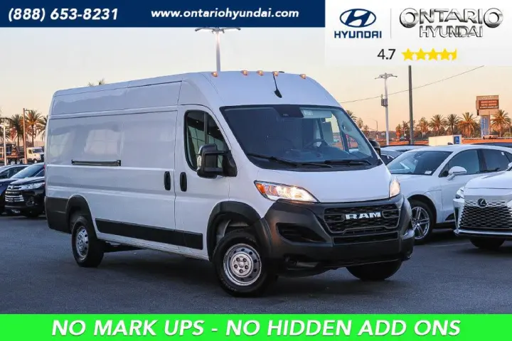 Ram ProMaster 2023 3500 159 WB 3dr High Roof Extended Cargo Van