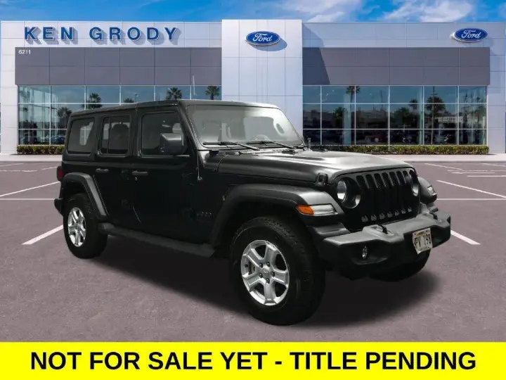 Jeep Wrangler Unlimited 2022 4x4 Sport S 4p SUV