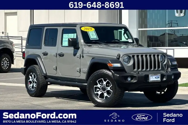 Jeep Wrangler Unlimited 2019 4x4 Sport 4puj SUV