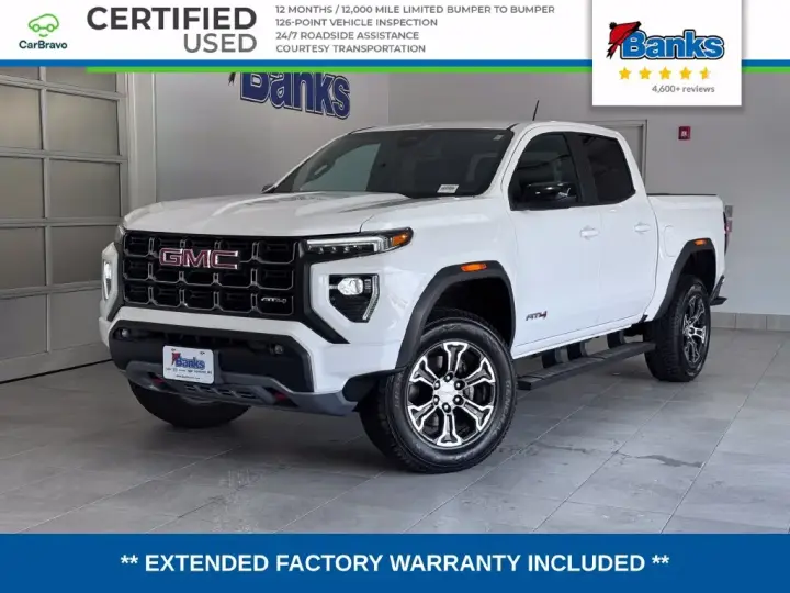 GMC Canyon 2024 4x4 AT4 4 puertas Crew Cab 5 pies con cajón