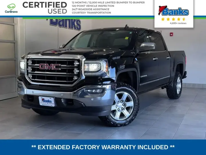GMC Sierra 1500 2018 4x4 SLT 4dr Crew Cab 5.8 ft. SB
