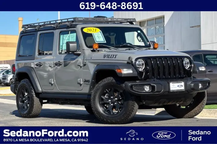 Jeep Wrangler Unlimited 2021 4x4 Deportivo 4dr SUV
