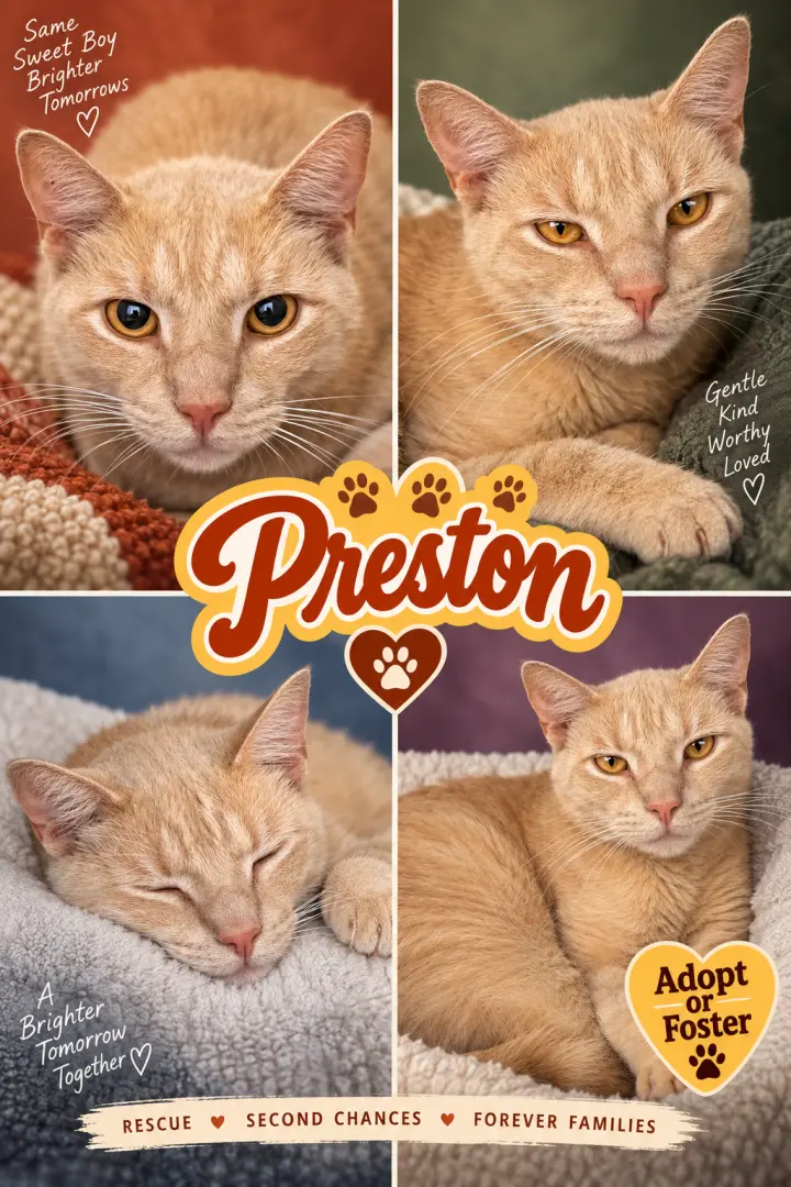 Preston (Barn Cat FCID# 09/10/2026 - 40 Trainer)