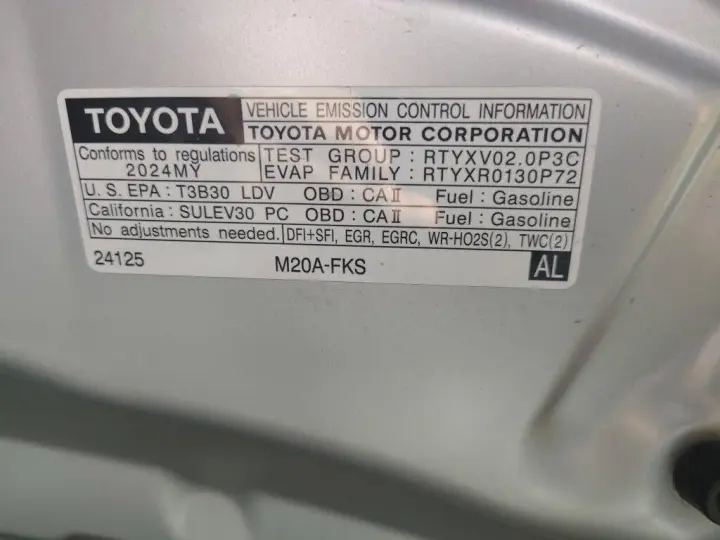 Toyota Corolla 2024 LE 4dr Sedán
