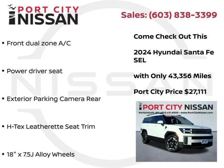 Hyundai SANTA FE 2024 AWD SEL 4dr SUV