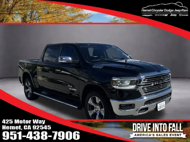 Ram 1500 2019 4x4 Laramie 4dr Crew Cab 5.6 ft. SB Pickup