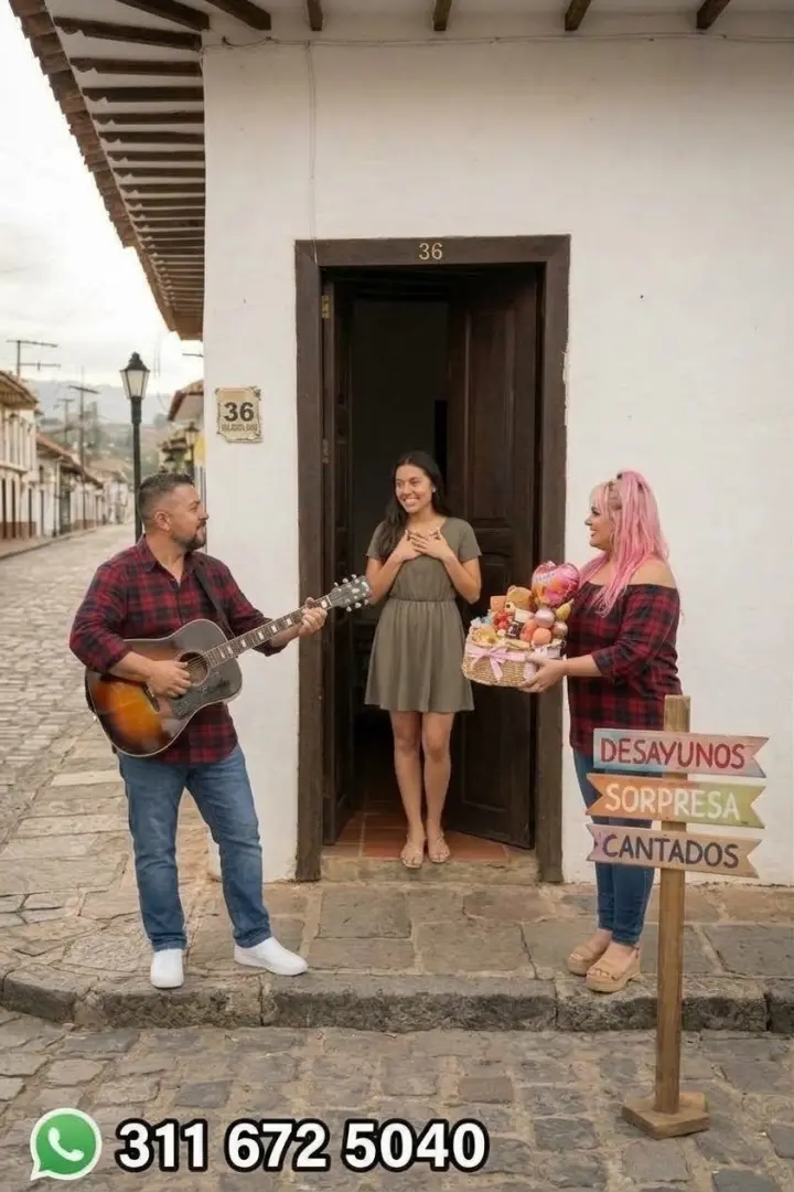 Desayuno sorpresa en Piedecuesta - desayuno sorpresa cantados