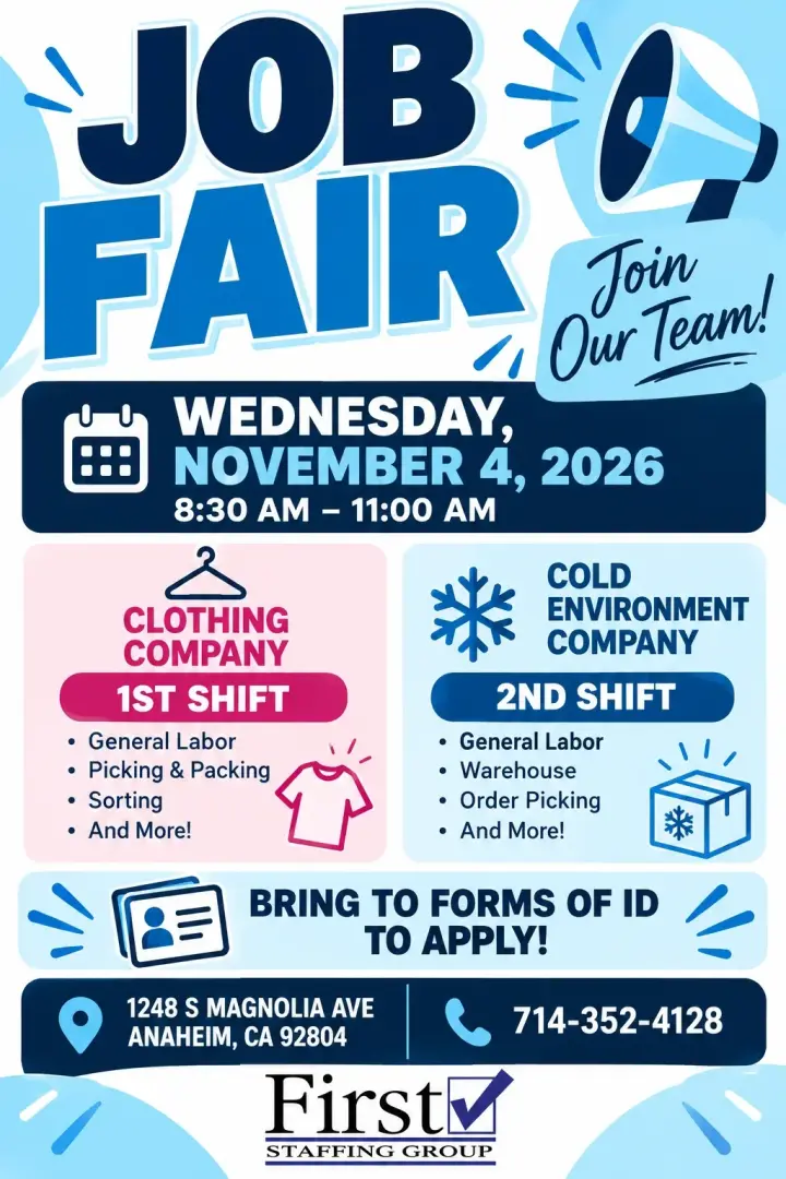 JOB FAIR 11/4/26