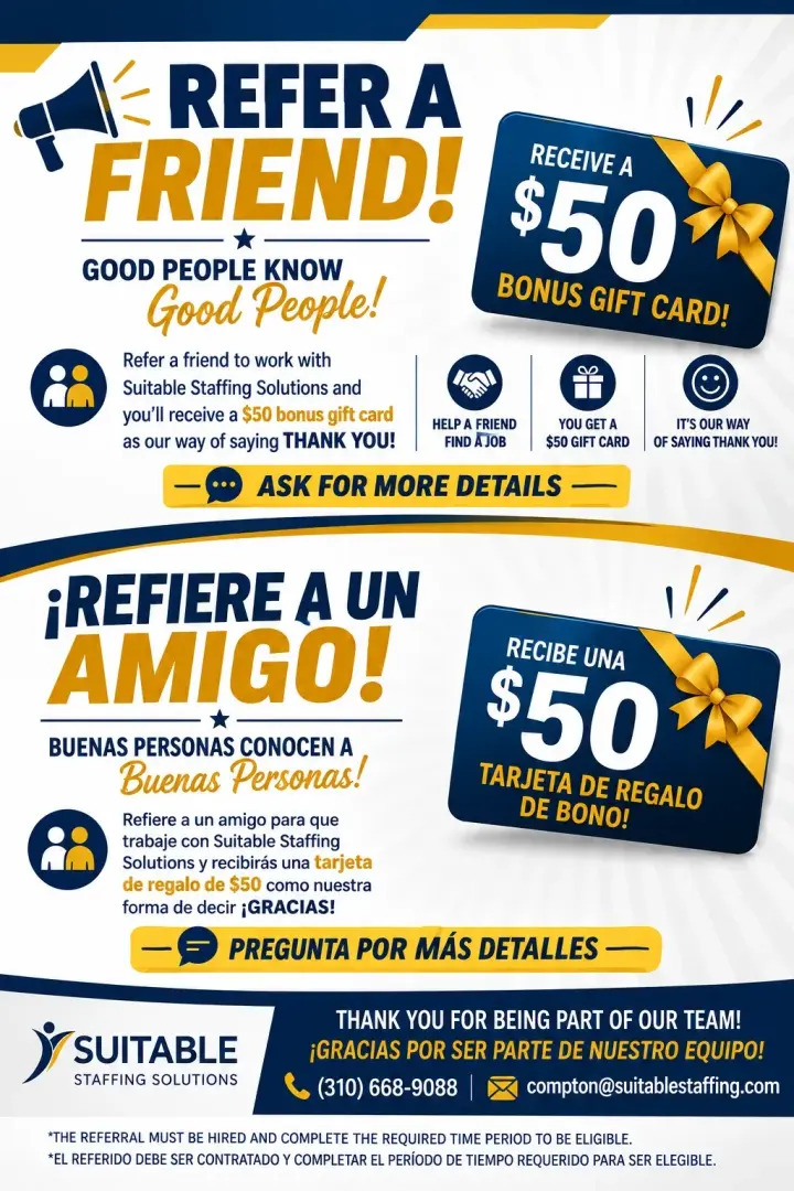 Programa de Referidos para Soluciones de Personal