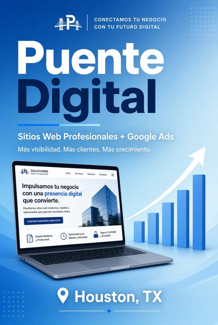 Diseño web Houston tx español solo
