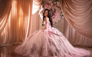 Una Quinceañera en Rosa Blush Inolvidable