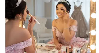 Looks de maquillaje para una Quinceañera de invierno