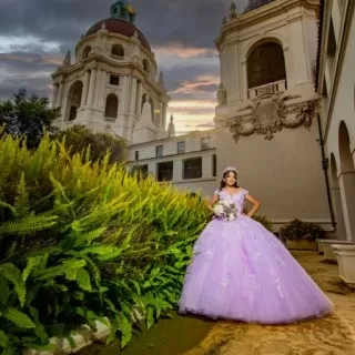One capture photo for quinceanera