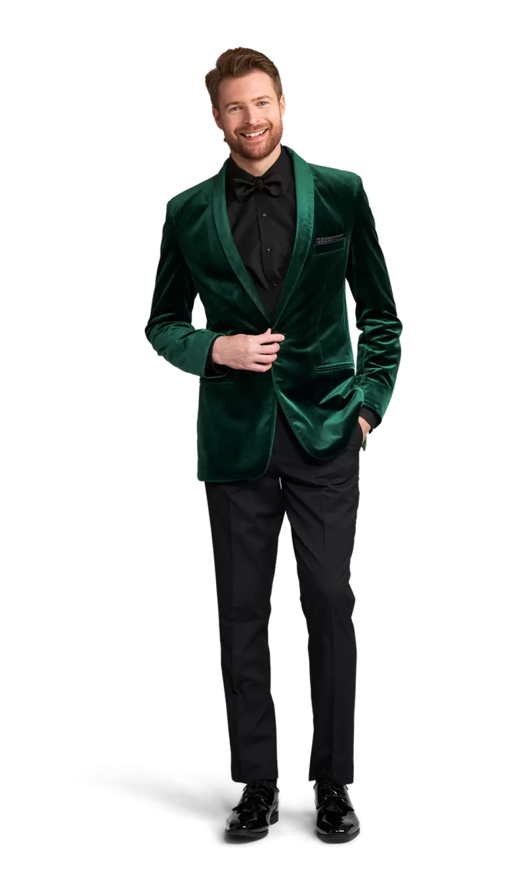 Green Velvet Brooklyn Tuxedo