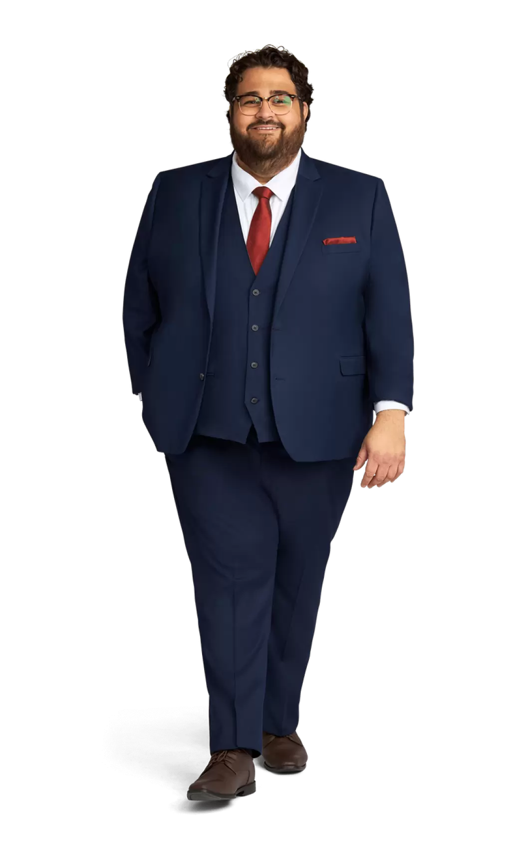 Navy Stretch Suit Separates