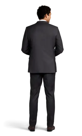 charcoal stretch suit separates