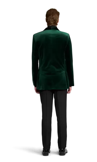 Green Velvet Brooklyn Tuxedo