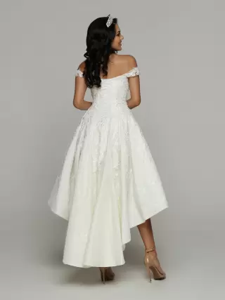 Quinceañera Off-Shoulder Lace Ball Gown