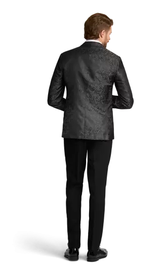 Black Paisley Chase Tuxedo