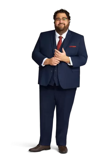 Navy Stretch Suit Separates