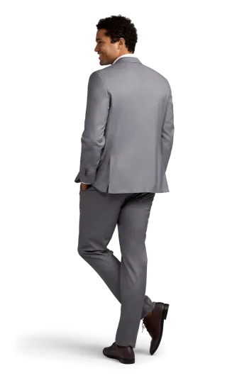 Grey Stretch Suit Separates